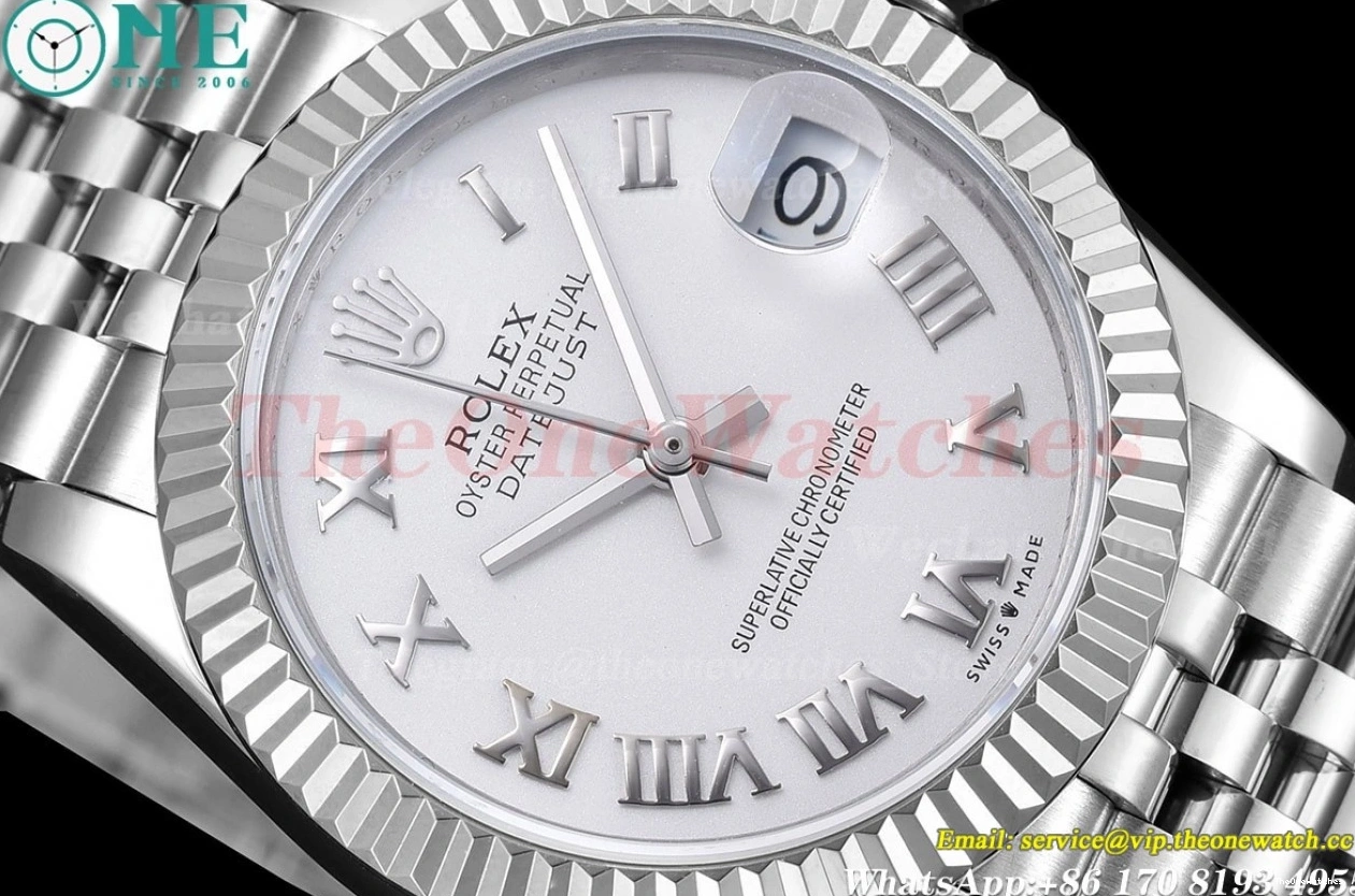 Datejust 31mm SS WF Rmn A2671 SS White ladies 0326
